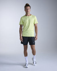 Light Speed Tech Tee, Cool Matcha/Black Reflective