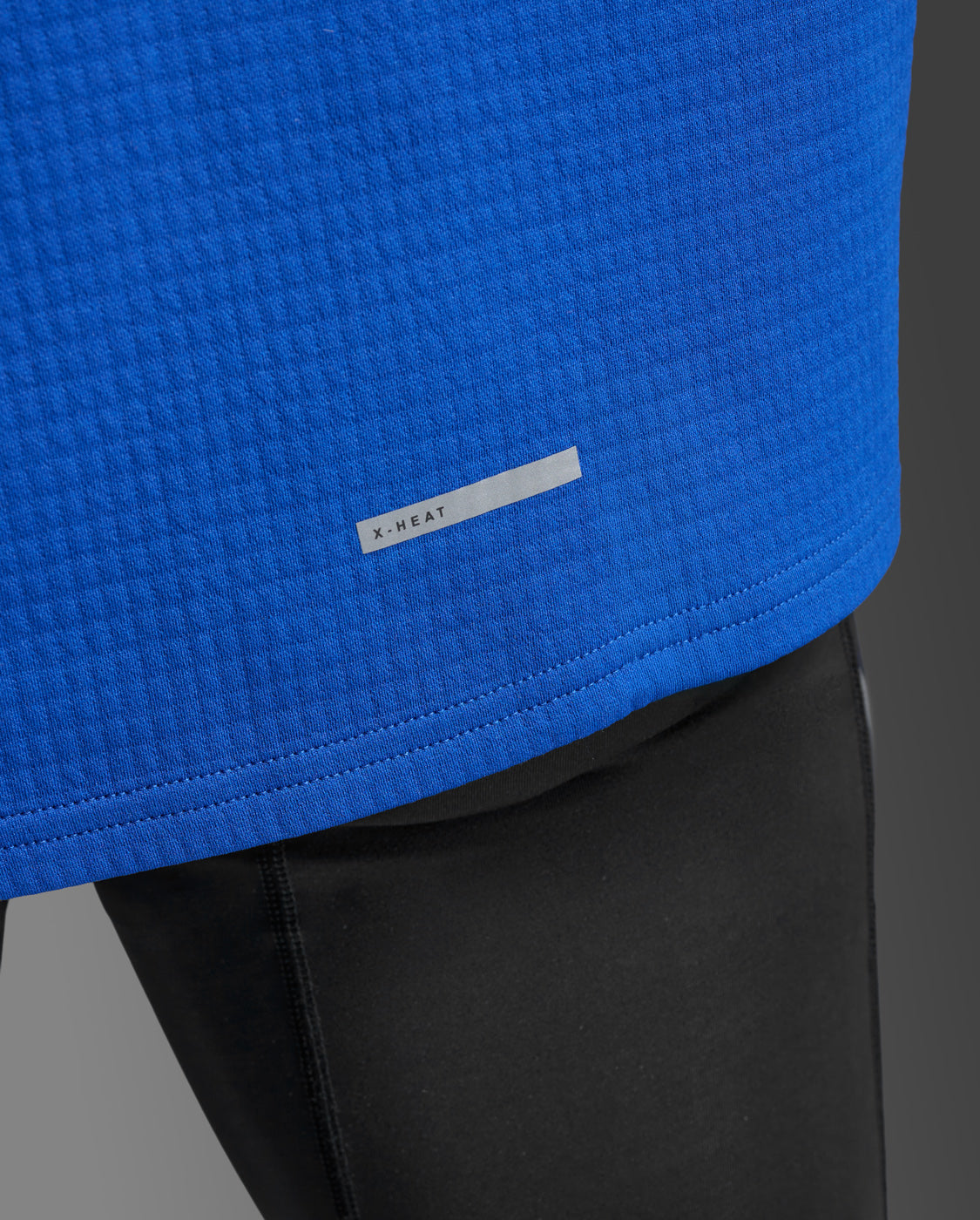 Ignition Haptic 1/4 Zip, Surf/Silver Reflective