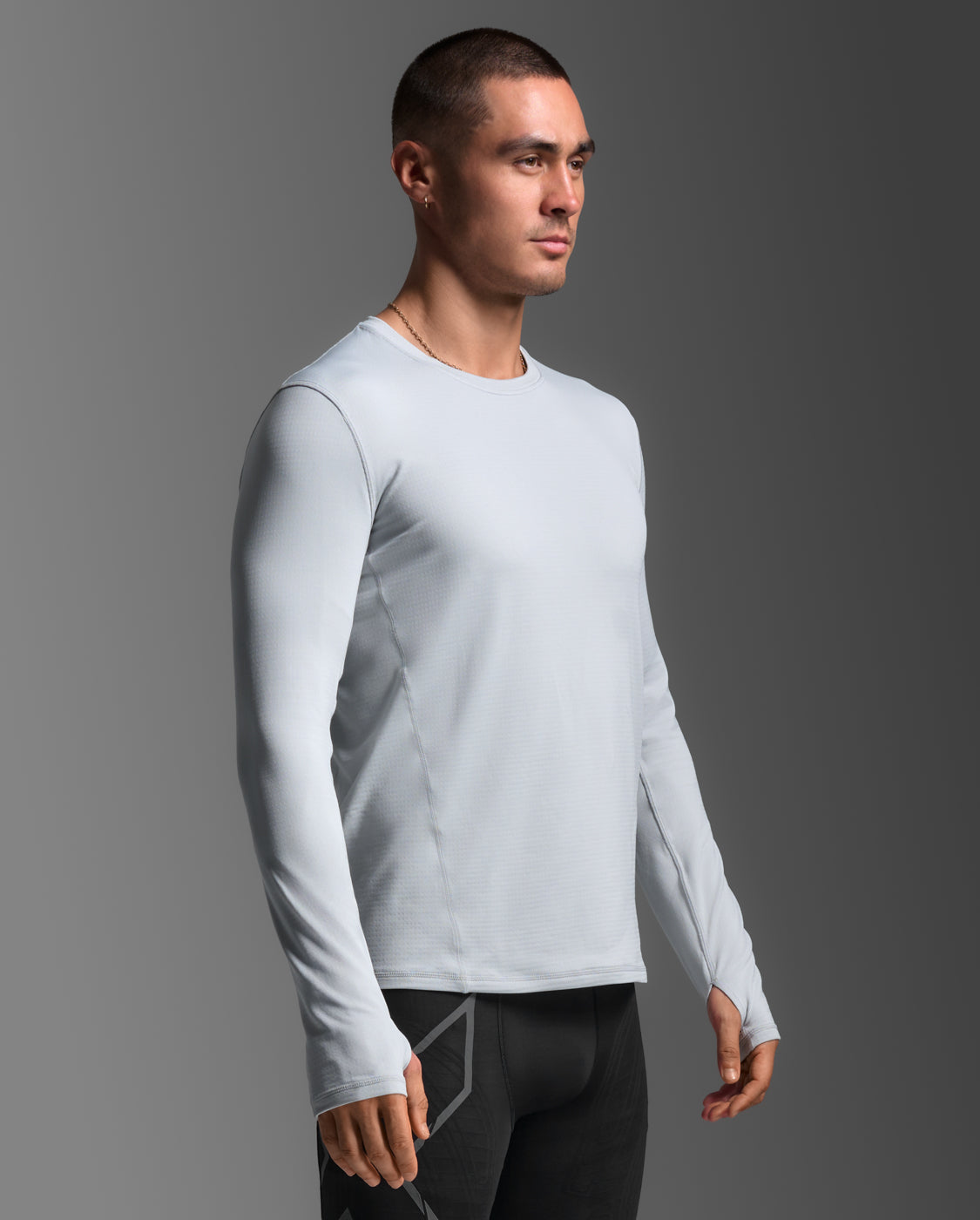 Ignition Grid Base Layer, Harbor Mist/Black Reflective