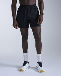 Motion 5 Inch Unlined Shorts, Black/Black