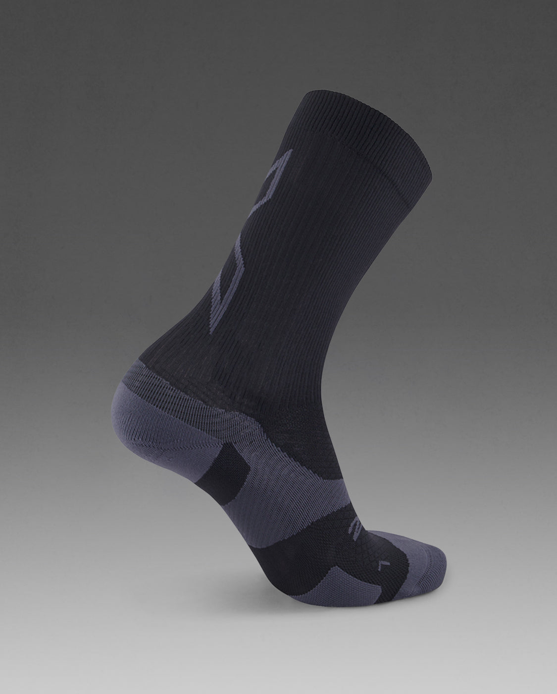 Vectr Light Cushion Crew Socks, Black/Titanium