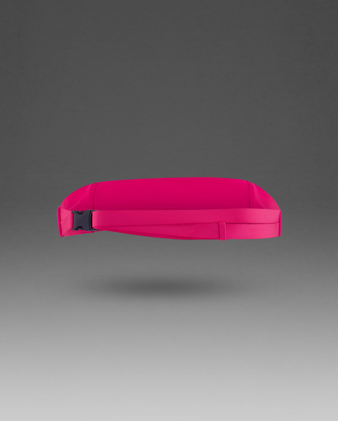 Run Belt, Fuchsia/Black Reflective