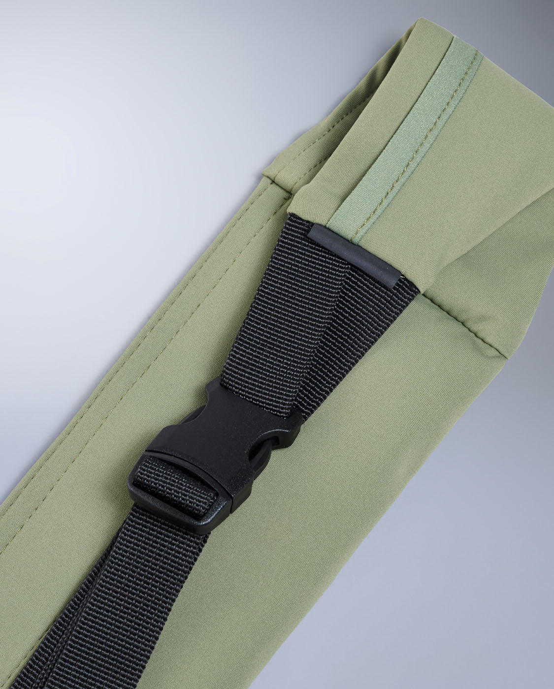Run Belt, Hunter Green/Black Reflective