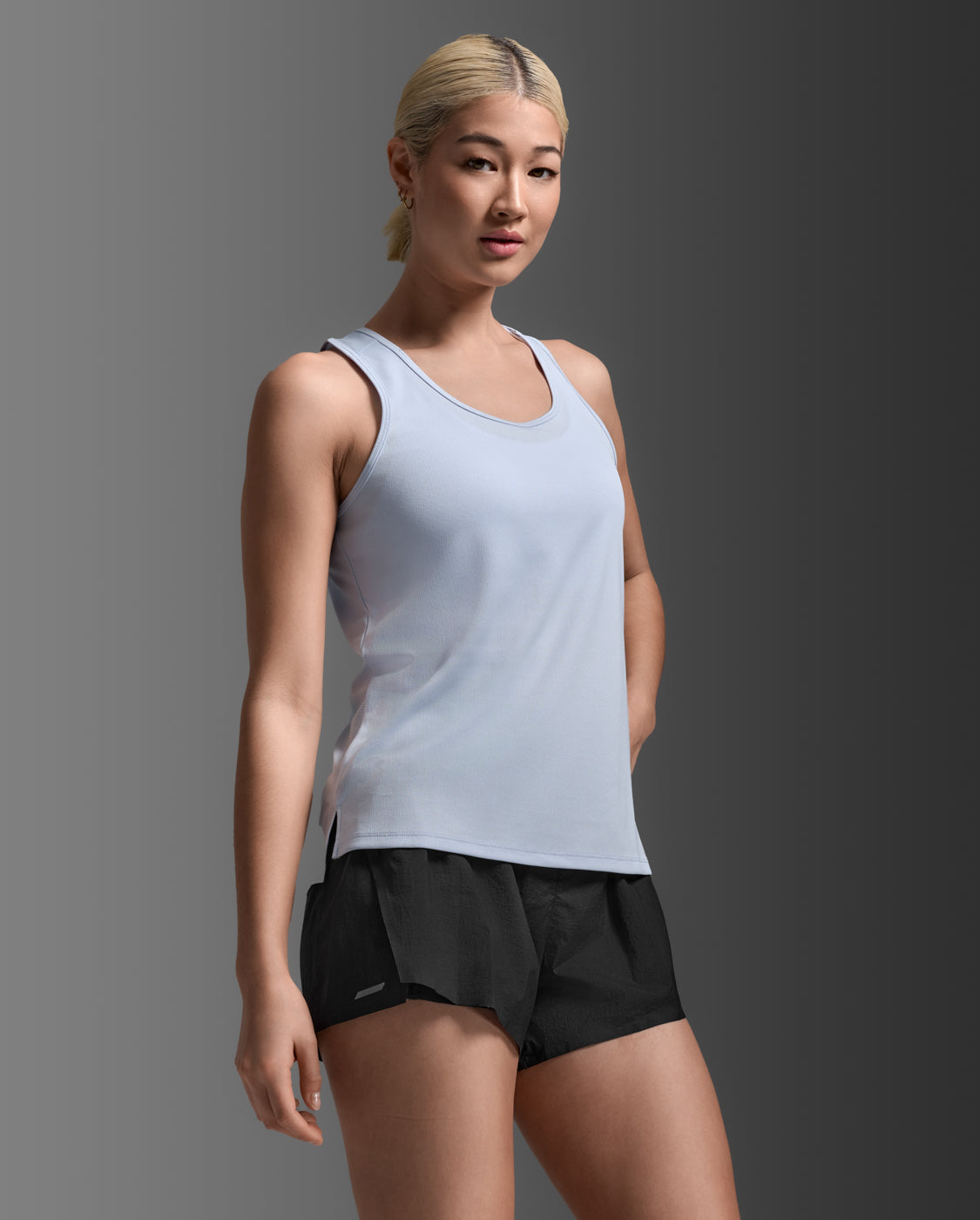 Aero Mesh Singlet, Halogen/Halogen Reflective