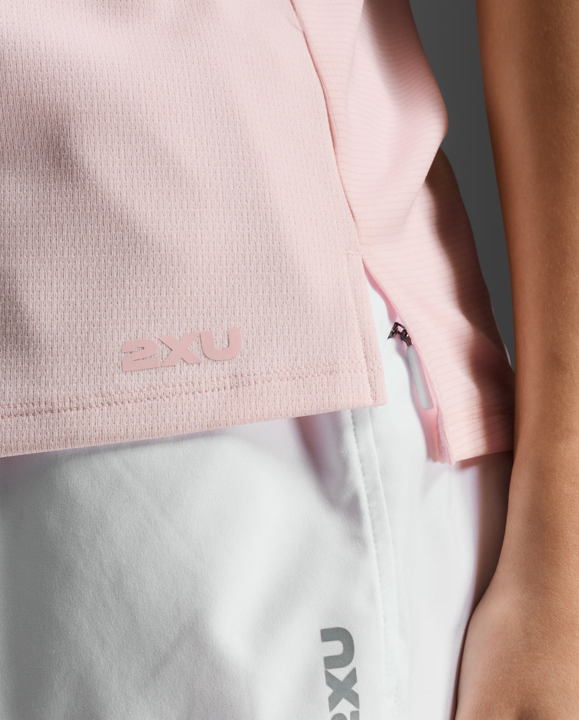 Aero Mesh Singlet, Pink Frost/Pink Frost Reflective