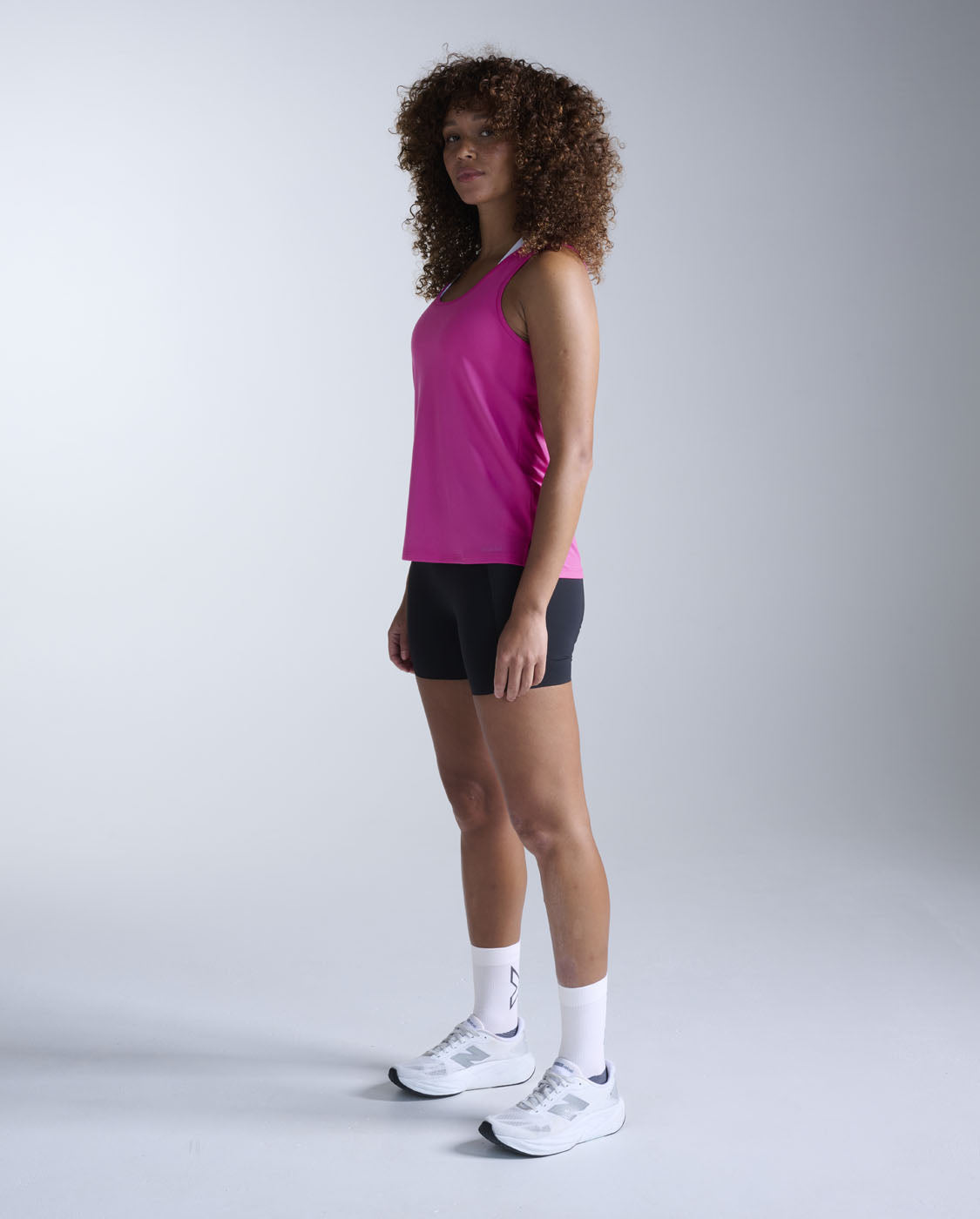 Aero Mesh Singlet, Rose Violet/Rose Reflective