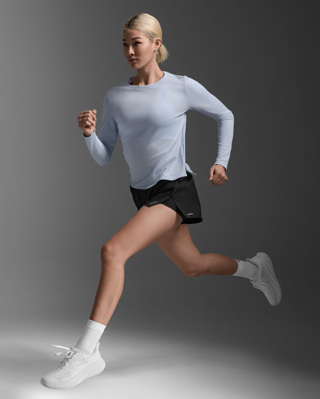 Aero Mesh Long Sleeve, Halogen/Halogen Reflective