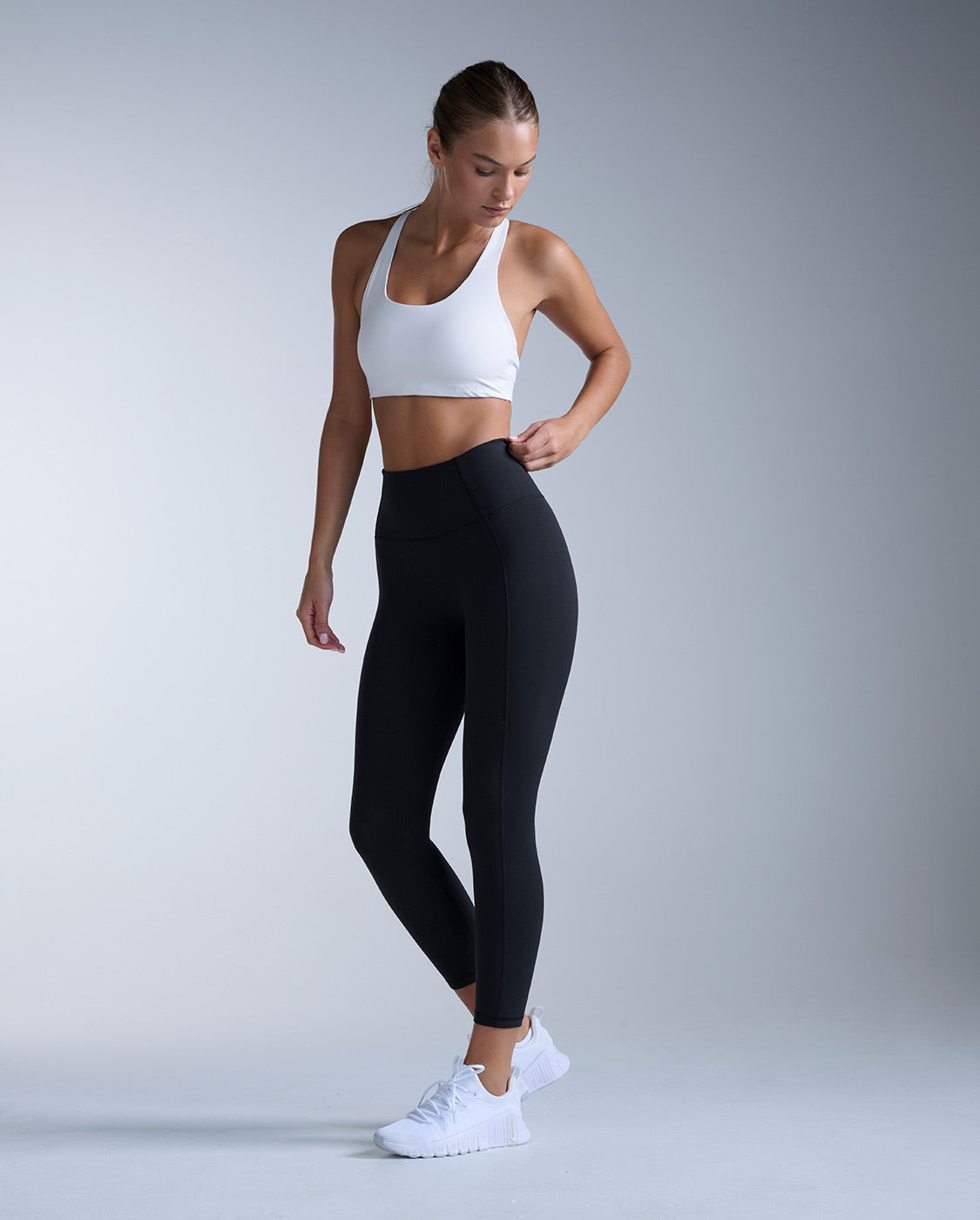 Fluid Hi-Rise 7/8 Tights, Black/Black