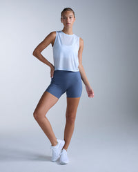 Relight Crop Tank, Halogen/White