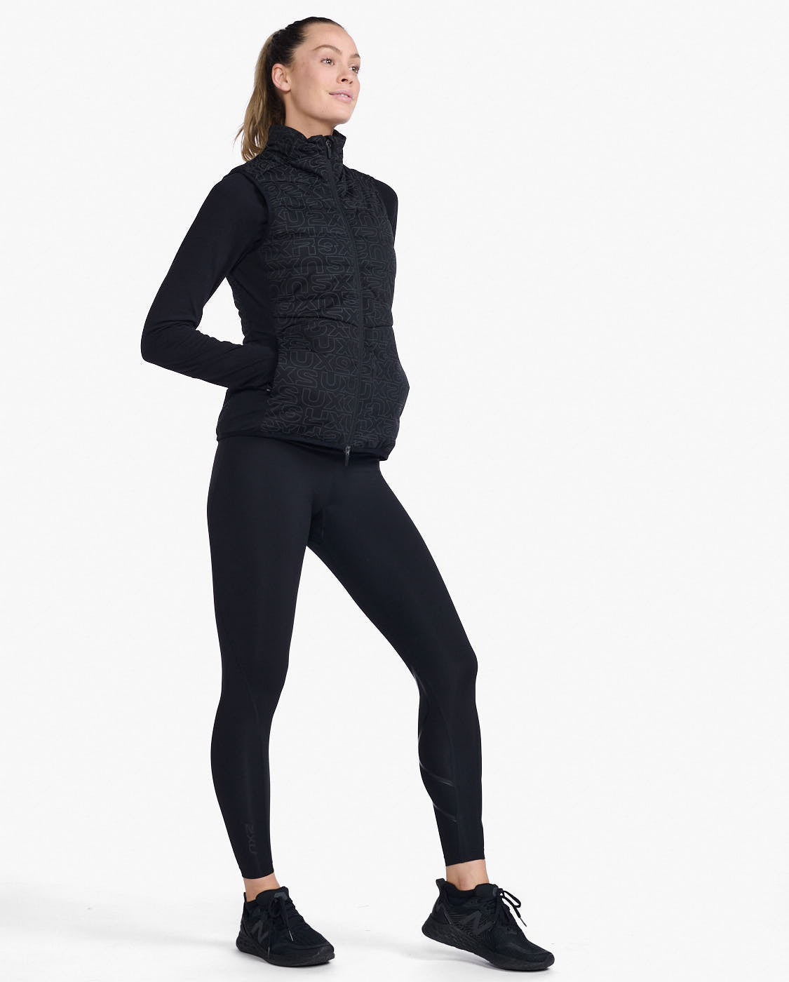 Ignition Insulation Vest
 
 , Black/abstract Monogram